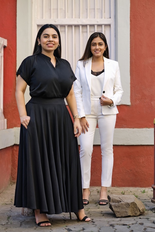 Shivani Ajmera and Disha Bhavsar, Quirk Studio © Kuber Shah